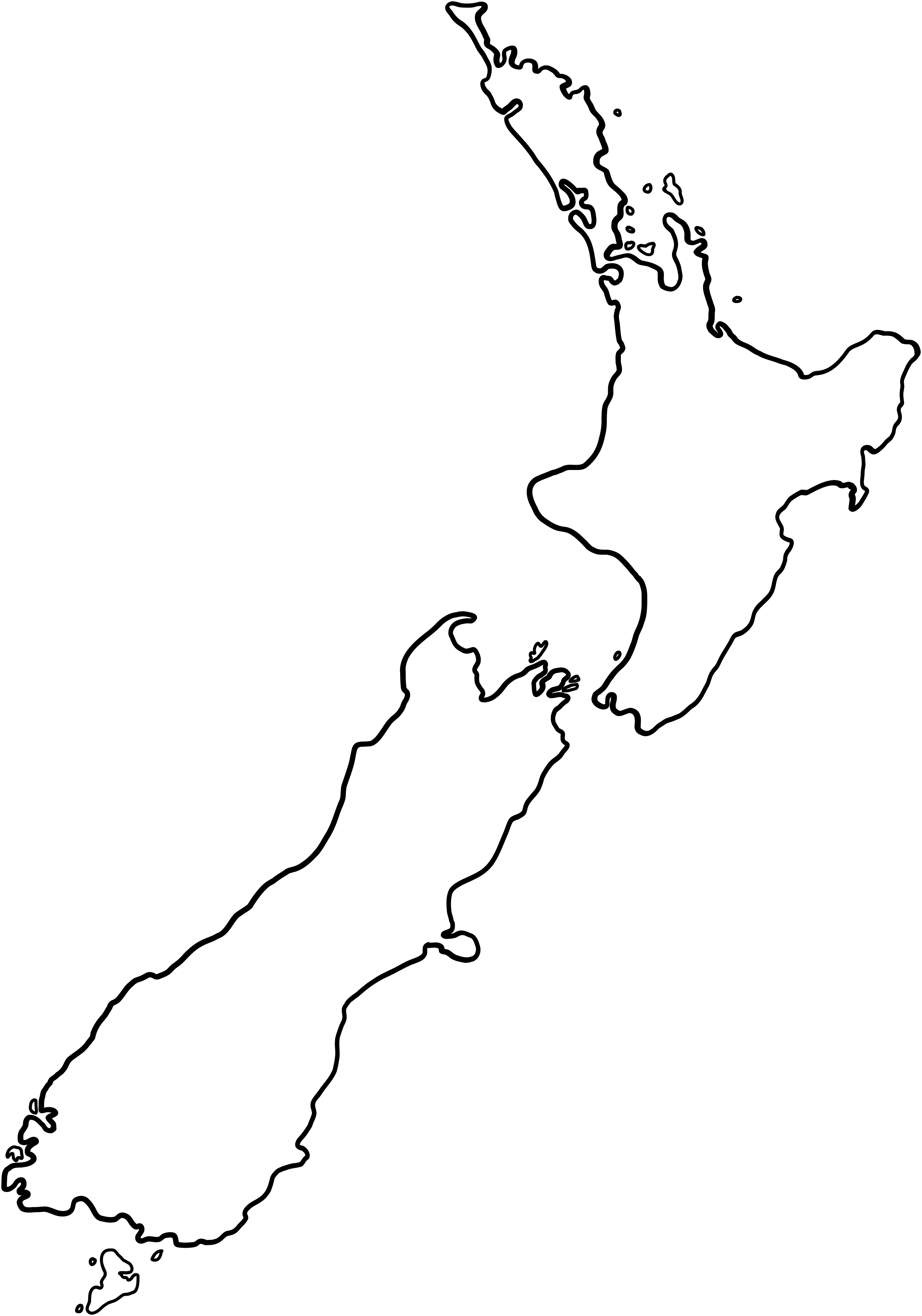 Map of New Zealand showing Nelson